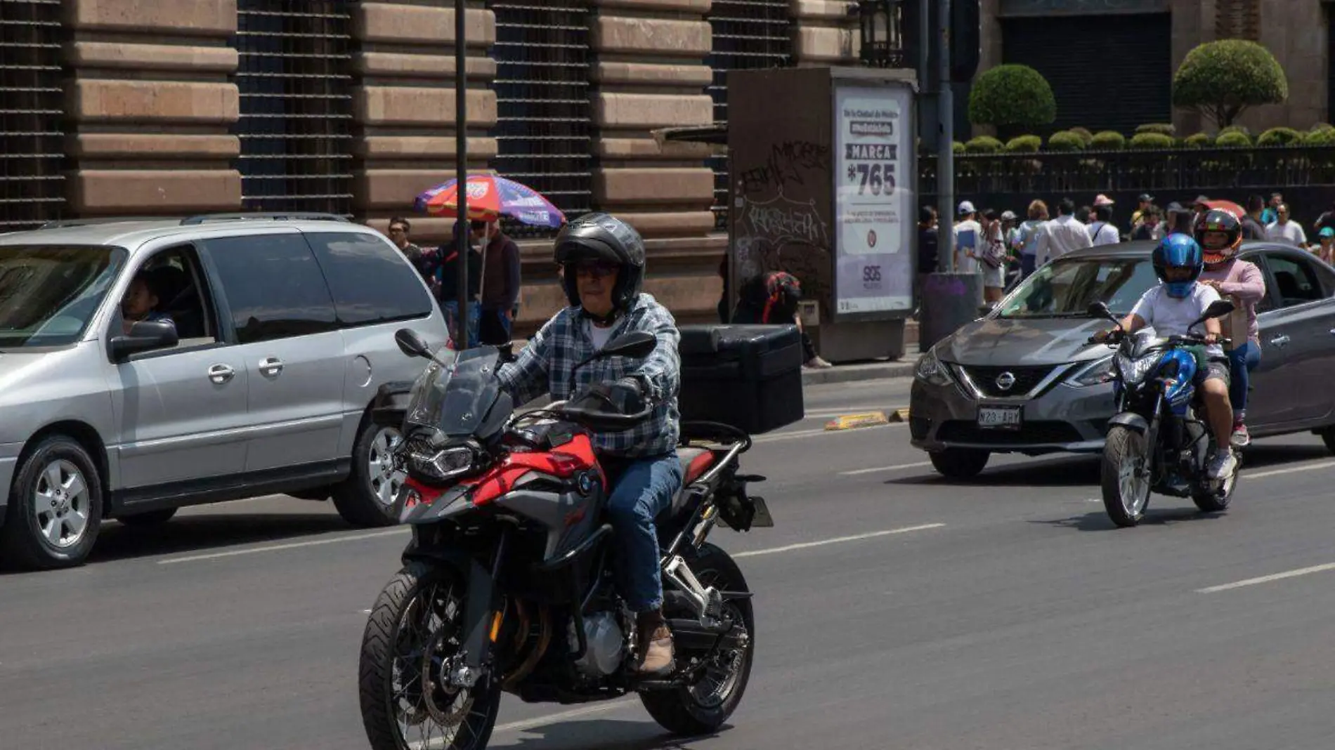 Motociclistas en CDMX